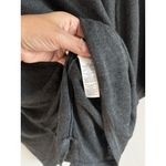 Chico's Chico’s Sweater Pearl Detail Embellished Gray Long Sleeve Career Top Size 3 XL Photo 6