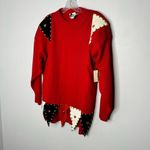 Vintage talk of the walk dead stock sweater one size fits all Red Photo 1
