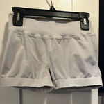 Free People Movement NWOT  
Good Karma Micro Shorts - Ice Grey Photo 0
