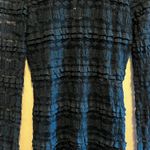 Lush Clothing LUSH Teal Lace Ruffled Mock Neck Long Sleeve Mini Dress Women's Size Small Green Photo 8