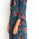 Angie Woman’s Floral Kimono Robe Size Small Photo 0