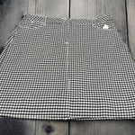 Talbots Woman's Skirt Sz 16W Black White Check Denim Pencil Mini NEW Jean Photo 0