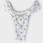 Montce Heidi Floral Sandra Bikini Bottom Size XS White Photo 4