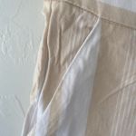 Forever 21 tan white strap short short with tie belt Photo 2