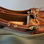 Sperry  Topsider Women's Tan Leather Low Top Nautical Loafer Shoes Size 7M Photo 0