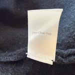 Coldwater Creek black sleeveless mock neck ruffle zip up wool sweater vest M Photo 8