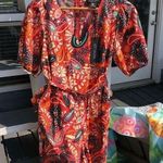Rachel Zoe NEW Paisley Cotton Puff Sleeve Romper S Photo 0