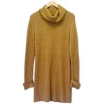 Kuhl  Makenna Wool Blend Cozy Sweater Dress Golden Mustard Tan Women’s Size Small Photo 1