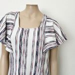 Anthropologie [] Akemi + Kin Jovanie Ruffle Sleeve Striped Tunic Dress Sz Small S Photo 6