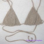 Aila Blue NEW * Free People Soraya Bikini Cinco Top, ceramic, size S Photo 5