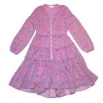 NWT Ivy City Co. Lydia in Pink Floral Flowy Tiered A Photo 1