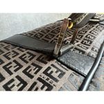 Fendi  Zucca Brown "FF" Logo & Leather Duffel/Weekender Bag Photo 10