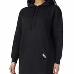 FILA Women’s Oversized Hoodie Dress Black Size M NWT Photo 0