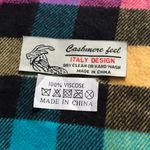 None Colorful Checkered Scarf Photo 1