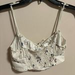 Aritzia  Sunday Best Darcy Tank Crop Floral Smocked Bustier- Size Small Photo 6