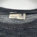 everleigh Striped Knit Sweater Pullover Long Sleeve M Black Size M Photo 2