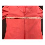 Coldwater Creek  Pink Silk‎ Linen Blend Blazer Jacket Women’s Small Career Office Photo 4