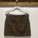 Workshop Republic Clothing The  Plaid Mini Skirt Sz L preppy academia Photo 1