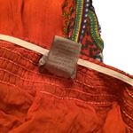 Bohemian Strapless High Low Maxi Dress by Cost Plus World Market Orange Photo 8