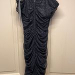 Teeze Me Black Sparkly Mini Dress Photo 2