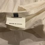 Acne Studios NWOT  gathered waist shirt midi dress 2way white cotton SZS bust37 Photo 3