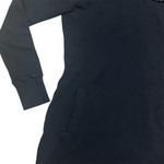 NWOT American Giant Women's Black Hoodie Dress Long Sleeve Knee Length S Photo 4