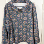 Natural Life Easy Does It Floral Patterned Top S/M Photo 0