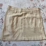 Free People  Linen Mini Skirt Photo 0