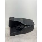 Open Edit  Wedge Sandals Size 9 Black Open Square Toe Photo 7