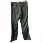 American Eagle  Track Sweatpants Low Rise Zip Green Gold Size 6 Y2k Indie Sleaze Photo 1