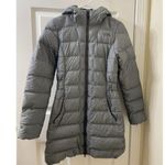 The North Face Women's Size XS TP Extra Small Metropolis Gray Parka Down AS IS Photo 0