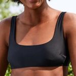 Aerie  Olive Green Scoop Wide Strap Bikini Top M Photo 1