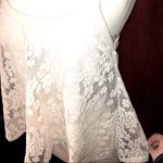 love on a hanger  Cream Lace Peplum Tank Top Photo 2