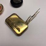 Lot Of 3 Vintage Costume Brooches Pins One Hand painted, Cameo Is Dual Pendant Photo 5