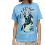 Daydreamer  Willie Nelson Route 66 Tee, Size Small New without Tag MSRP $88 Photo 1