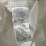 Madewell  Shirred Long-Sleeve Top in Eyelet White Size Medium NWT Photo 8