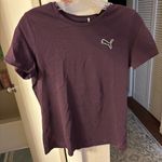 Puma  Essentials Purple T-Shirt Photo 0
