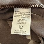 Y2K George Giraffe Print Cowl Neck Top Lace Photo 5