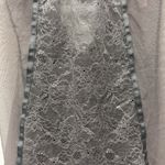 Victoria's Secret Victoria’s Secret Very Sexy Babydoll & Thong Set Gray Lace Mesh‎ Large  Y2K Photo 2