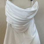 House Of CB  ‘Esmee’ Ivory Draped Strapless Bridal Gown Wedding Dress NWOT SIZE S Photo 6