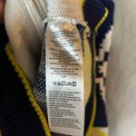 Anthropologie Maeve x  Blue Striped Aztec Fair Isle Zip Cardigan Coat Photo 6