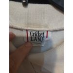 Cricket Lane Map Polo, Women's Small Knit Sweater, Short Sleeve Top, Vtg Compass Size M Photo 2