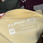 Alphalete NWOT  OUTLINED LONG SLEEVE CROP SIZE MEDIUM Photo 2