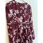 Mac Duggal Leena for Floral Chiffon Red Gown From Rent The Runway Size: XS 0 Photo 8