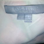 Solemio  L Crop Tank Top Harlequin Highlighter Sequins Top Photo 4