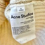 Acne Studios Kelecta Striped Watercolor Knit Wool Sweater Multicolor Sz M Photo 5