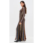 Ulla Johnson  Albie Knit Long Sleeve Dress in Zoisite Small New Womens Maxi Gown Photo 14