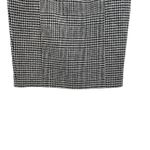 Boden British Tweed Pencil Skirt Houndstooth Plaid Navy Blue‎ Size US 6R Blue Photo 4