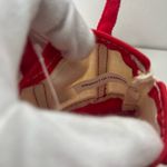 Trader Joe’s Canvas Micro Mini Tote with Reusable Grocery Bag Charm Red Photo 9