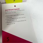 Moving Comfort JustRight Racer sports bra in navy heather size S Small NWT Photo 5